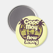 Kap Mai, New Jersey Magnet (Vorderseite/Rückseite)