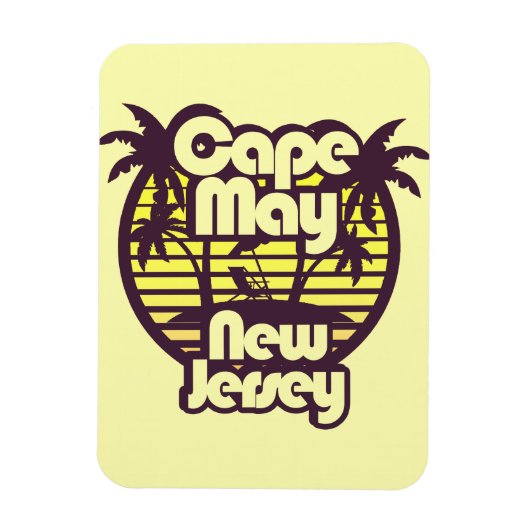 Kap Mai, New Jersey Magnet (Vertikal)