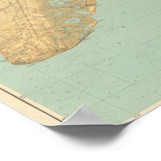 Kap Mai, New Jersey Poster (Ecke)