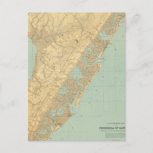 Kap Mai, New Jersey Postkarte (Vorderseite)