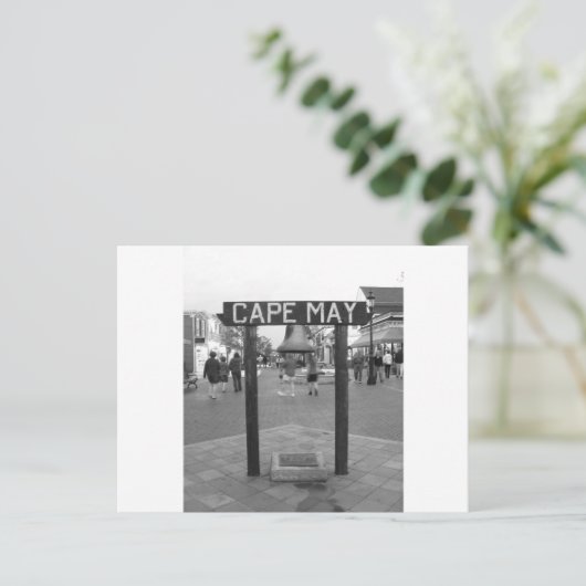 Kap. Mai * Unterschreiben Postkarte (Stehend Vorderseite)