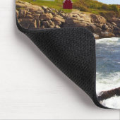 Kap Neddick "Klumpen-" Leuchtturm in Maine Mousepad (Ecke)