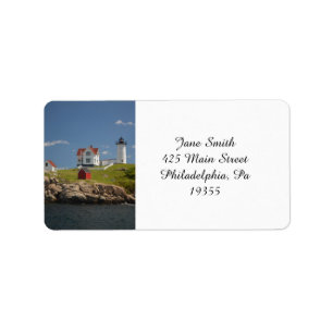 Kap Neddick Leuchtturm Adressaufkleber