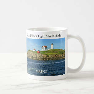 Kap Neddick Leuchtturm-d Klumpen, Maine-Tasse Kaffeetasse