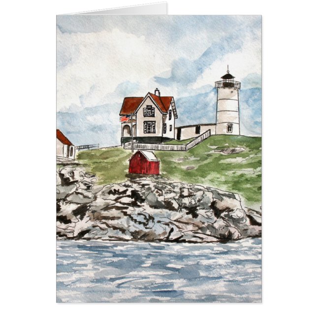Kap Neddick Leuchtturm Maine (Vorne)