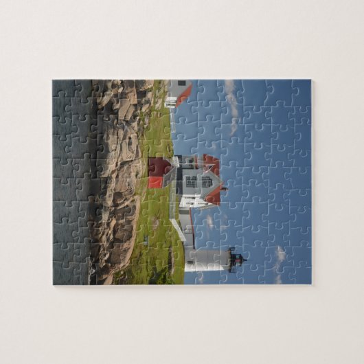 Kap Neddick Leuchtturm Puzzle (Horizontal)