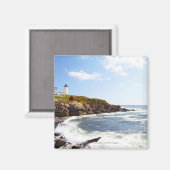 Kap Neddick 'Nubble' Leuchtturm in Maine Magnet (Vorderseite/Rückseite)