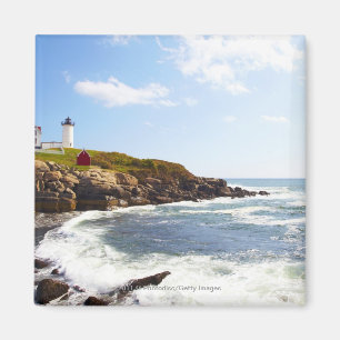 Kap Neddick 'Nubble' Leuchtturm in Maine Magnet