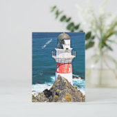 Kap Palliser Leuchtturm, Neuseeland Postkarte (Stehend Vorderseite)