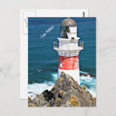 Kap Palliser Leuchtturm, Neuseeland Postkarte (Vorne/Hinten)