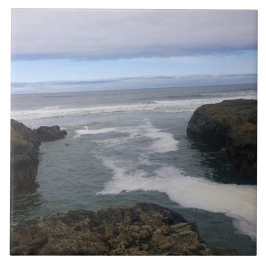 Kap Perpetua, Küste von Oregon Fliese (Vorderseite)