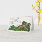 Kap Primrose, Flammenviolett von Tanigami Konan Karte (Gelbe Blume)