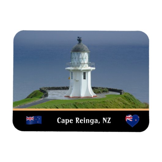 Kap Reinga Lighthouse, Maori/Neuseeland Magnet (Horizontal)