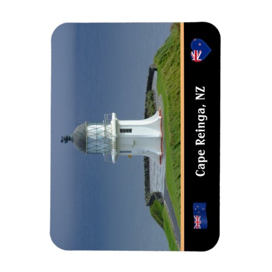 Kap Reinga Lighthouse, Maori/Neuseeland Magnet (Vertikal)