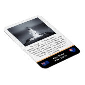 Kap Reinga & Lighthouse - Maori / Neuseeland Magnet (Rechte Seite)