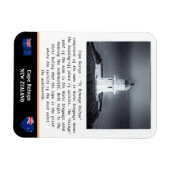 Kap Reinga & Lighthouse - Maori / Neuseeland Magnet (Horizontal)