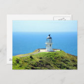 Kap Reinga Lighthouse, Neuseeland Postkarte (Vorne/Hinten)