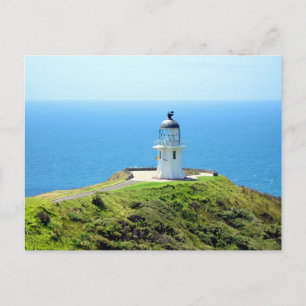 Kap Reinga Lighthouse, Neuseeland Postkarte