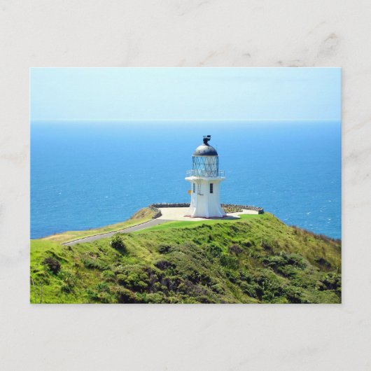 Kap Reinga Lighthouse, Neuseeland Postkarte (Vorderseite)