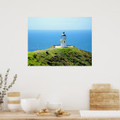 Kap Reinga Lighthouse, Northland, Neuseeland Poster (Küche)