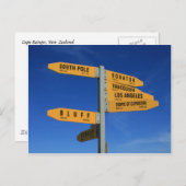 Kap Reinga, Neuseeland Postkarte (Vorne/Hinten)