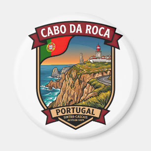Kap Roca Europas westlichster Punkt Magnet