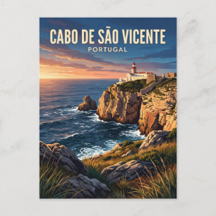 Kap St. Vinzent Portugal Postkarte