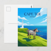 Kap Toi Japan Postkarte (Vorne/Hinten)