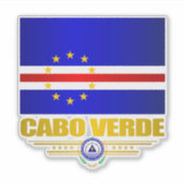 Kap Verde Aufkleber (Vorderseite)
