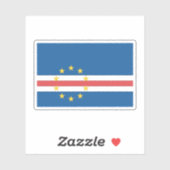 Kap Verde Aufkleber (Blatt)