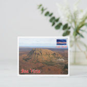 Kap Verde - Boa Vista - Rocha Estància - Postkarte (Stehend Vorderseite)