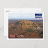 Kap Verde - Boa Vista - Rocha Estància - Postkarte (Vorne/Hinten)
