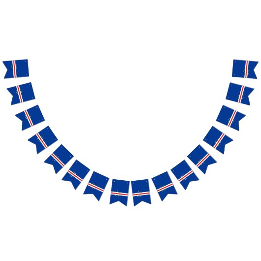 Kap-Verde-Fahnenbanner Wimpelkette (Alle)