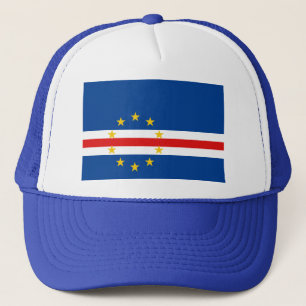 Kap-Verde-Flag-Hut Truckerkappe