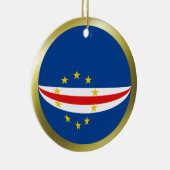 Kap-Verde Flag Ornament (Rechts)