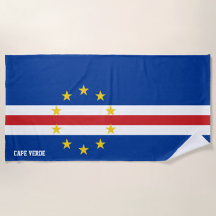 Kap Verde Flag Splendid Patriotic Strandtuch