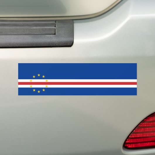 Kap-Verde-Flagge Autoaufkleber (Auf Auto)