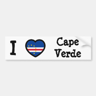 Kap-Verde-Flagge Autoaufkleber