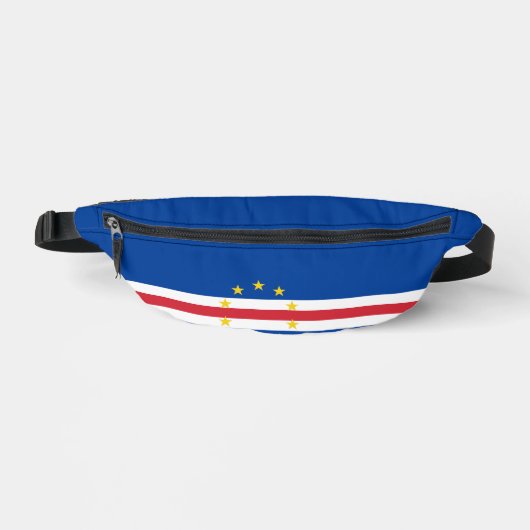 Kap-Verde-Flagge Bauchtasche (Vorderseite)