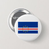 Kap-Verde-Flagge Button (Vorne & Hinten)