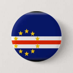 Kap-Verde Flagge Button