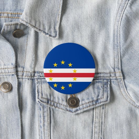 Kap-Verde-Flagge Button (Beispiel)