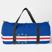 Kap-Verde-Flagge Duffle Bag (Vorderseite)