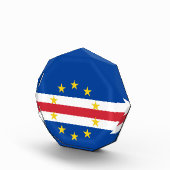 Kap-Verde-Flagge Fotoblock (Rechts)