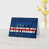 Kap Verde Flagge Geburtskarte Karte (Gelbe Blume)