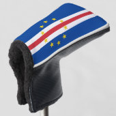 Kap-Verde-Flagge Golf Headcover (3/4 Vorderseite)