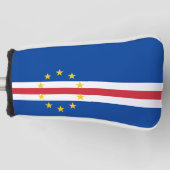 Kap-Verde-Flagge Golf Headcover (Vorderseite)