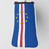 Kap-Verde-Flagge Golf Headcover (Rotieren 90)