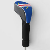 Kap-Verde Flagge Golf Headcover (angewinkelt)