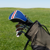 Kap-Verde Flagge Golf Headcover (In SItu)